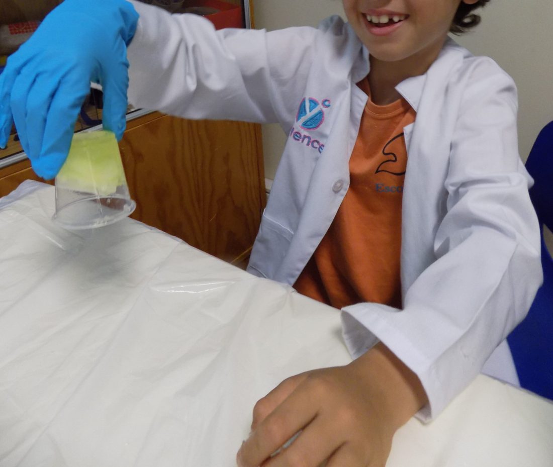 Uma gelatina instantânea